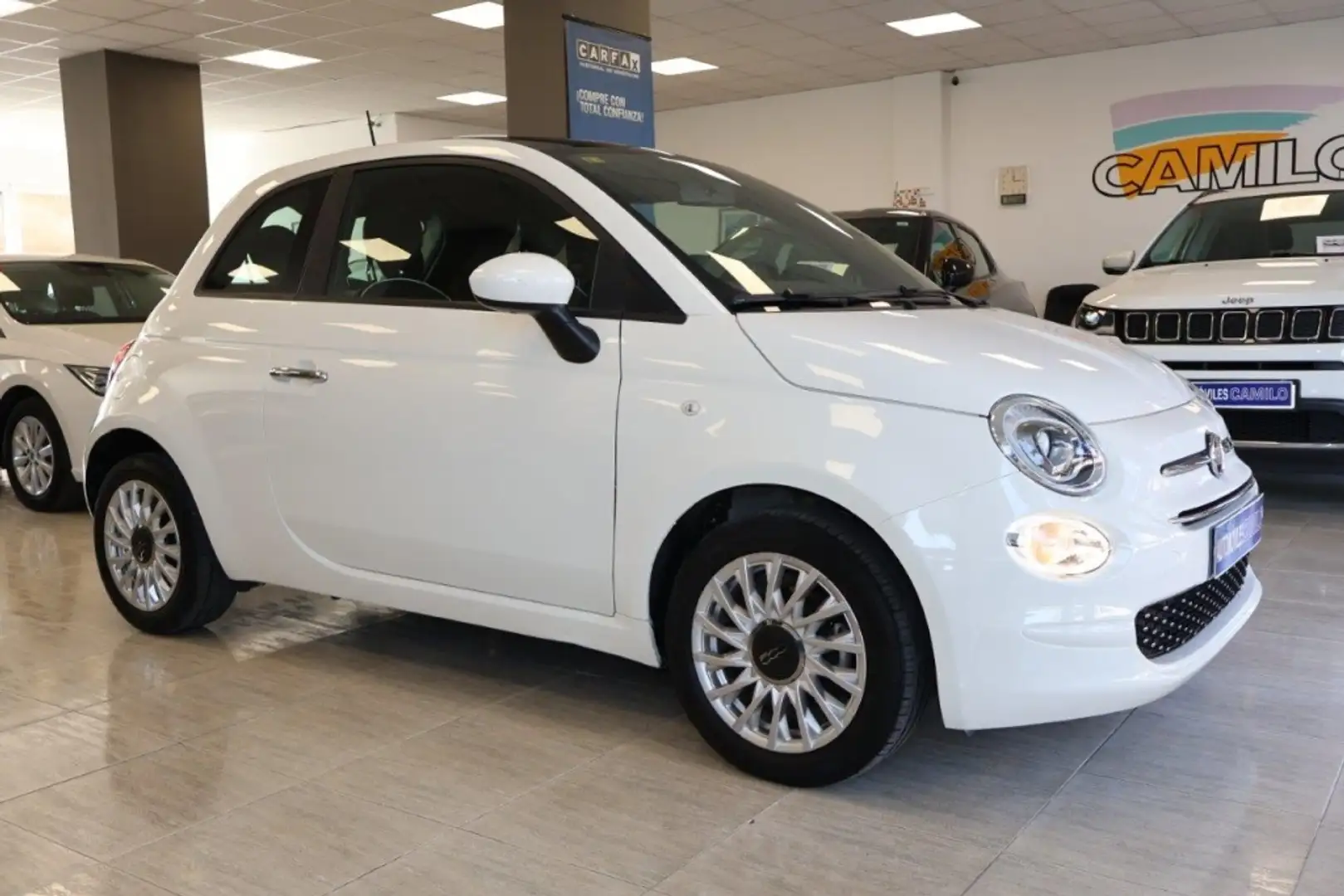 Fiat 500 1.0 Hybrid Connect 52kW Blanco - 1