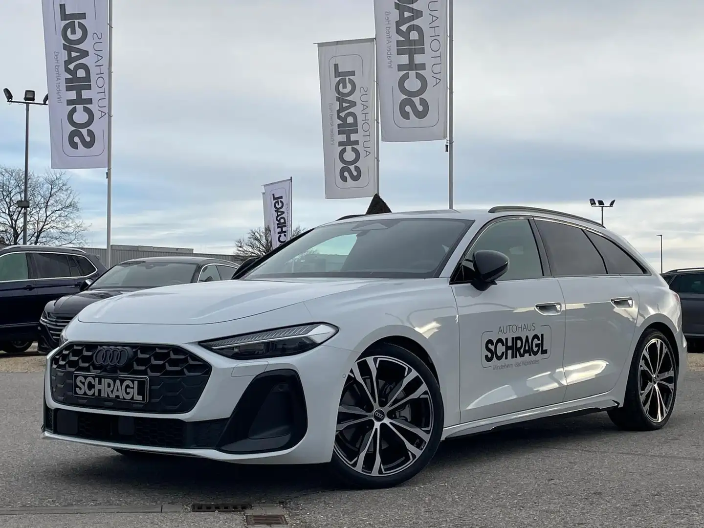 Audi A5 Avant 40 TDI S-LINE+AHK+NAVI+ACC+B&O+MATRIX Weiß - 1