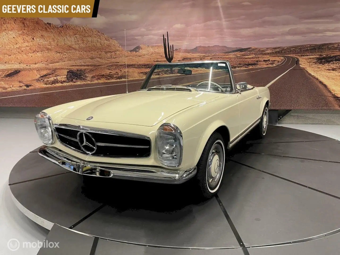 Mercedes-Benz SL 230 PAGODE AUTOMATIC 2 TOPS CABRIOLET Blanco - 2