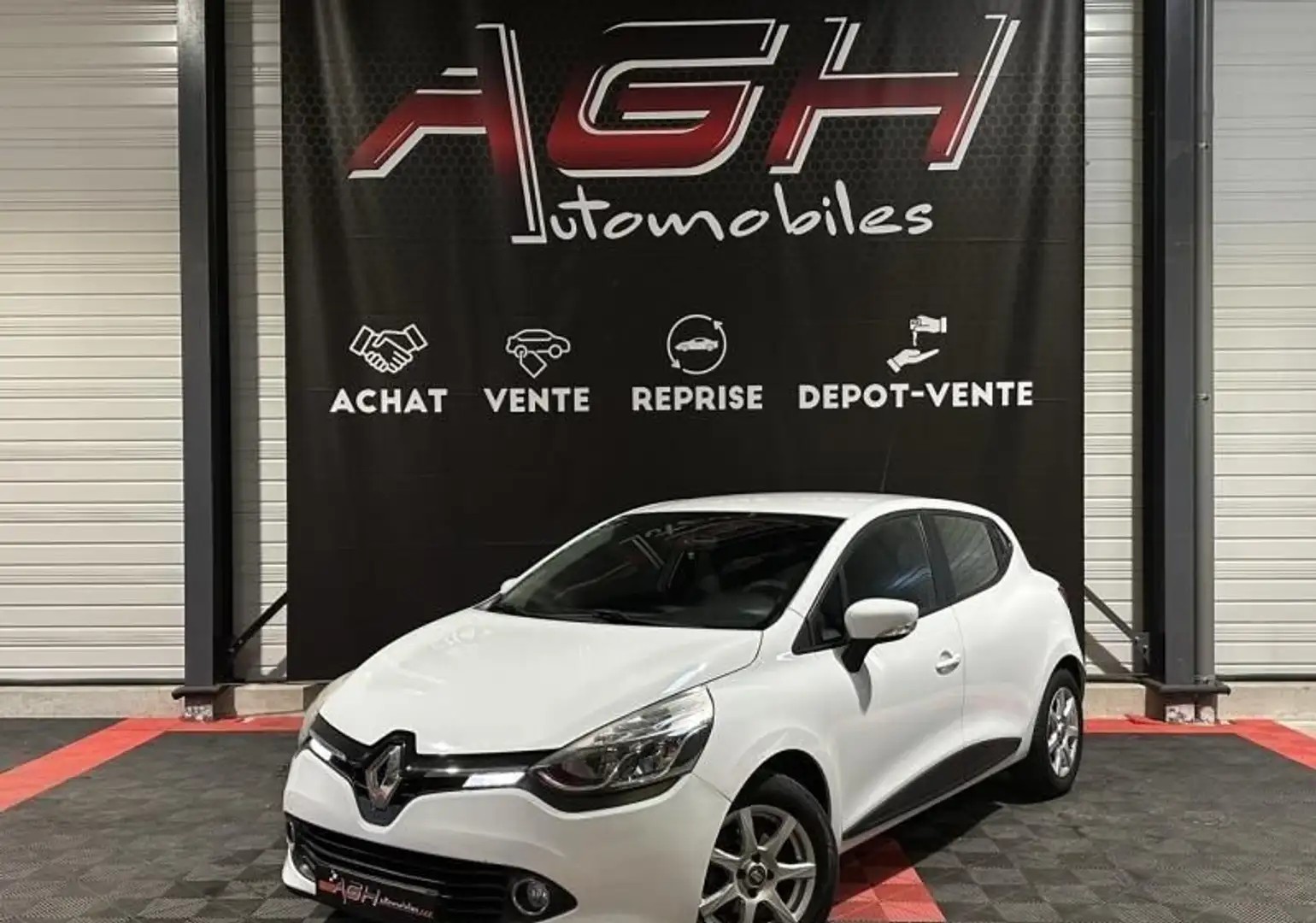 Renault Clio 1.5 dCi 75ch energy Business 5p Weiß - 1