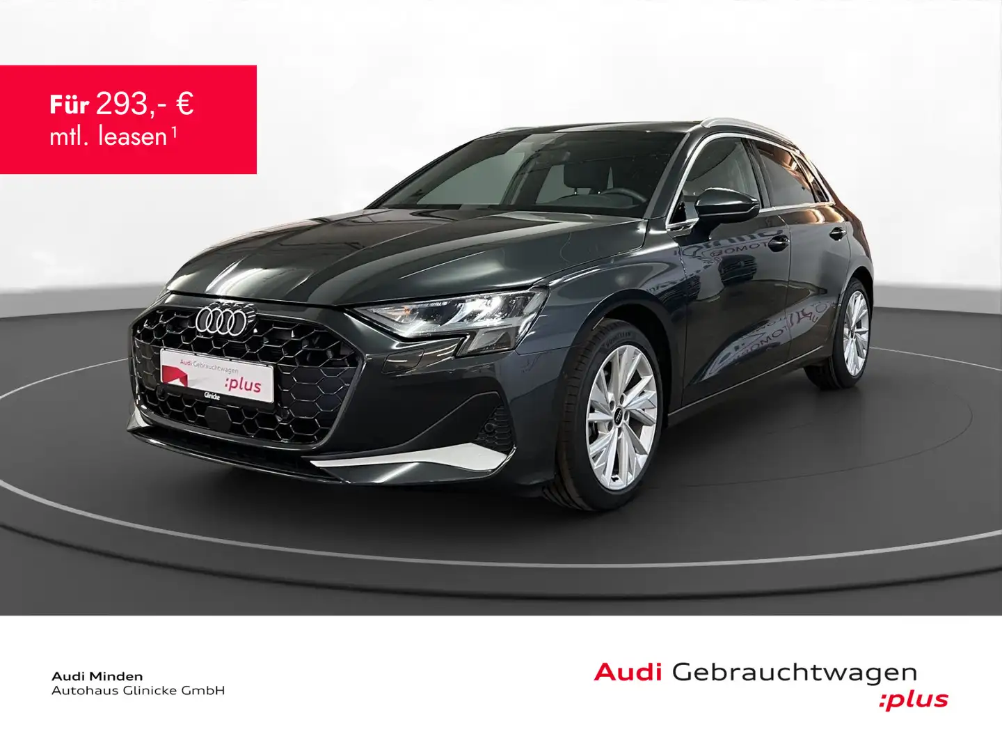 Audi A3 30 TFSI advanced AHK LED LM 17" nav Grau - 1