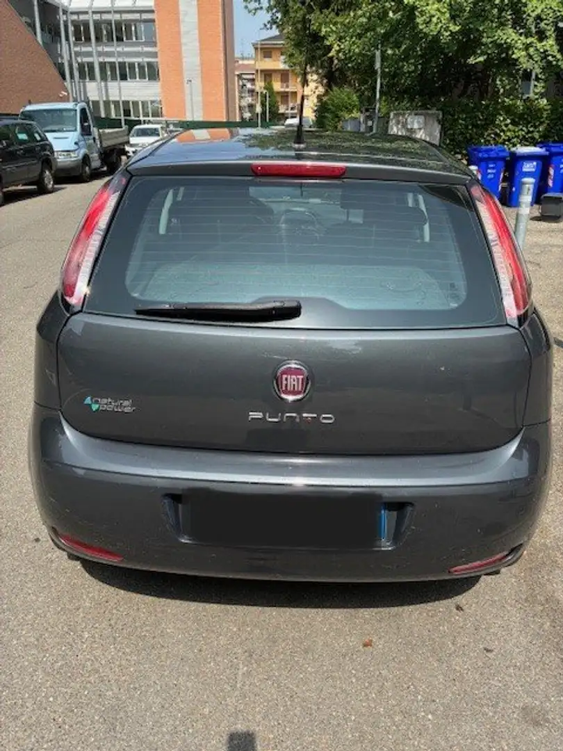 Fiat Punto Punto III 2012 5p 1.4 natural power Lounge 70cv E6 Grigio - 1