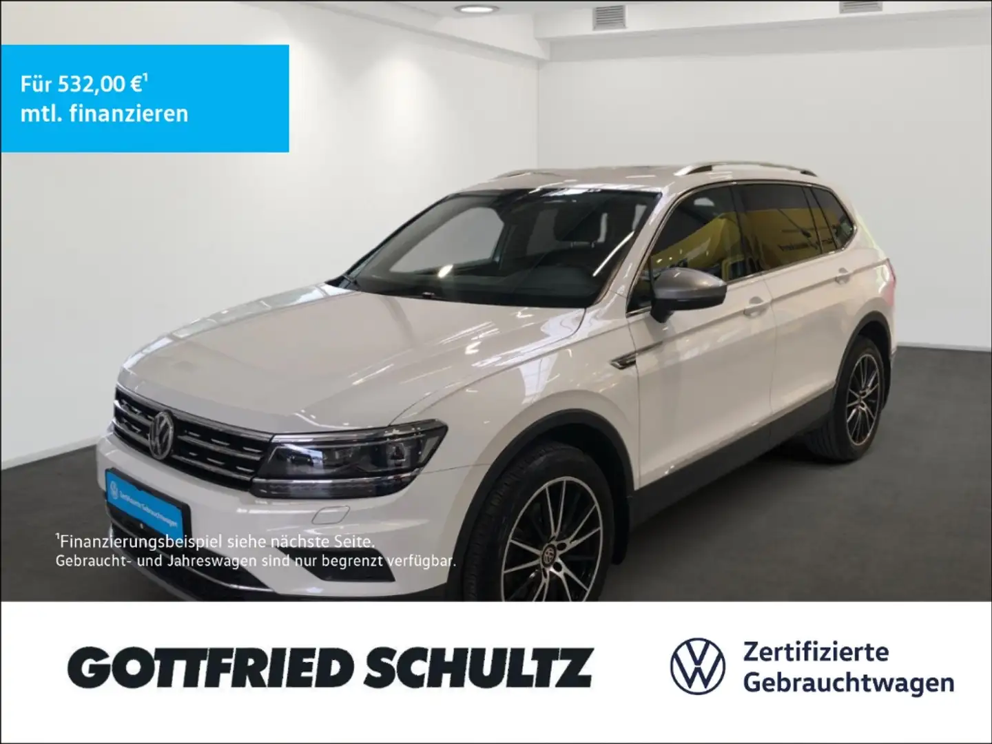 Volkswagen Tiguan Allspace HIGHLINE TDI DSG 7-SITZE AHK NAVI EINPARKHILFE LED Blanco - 1