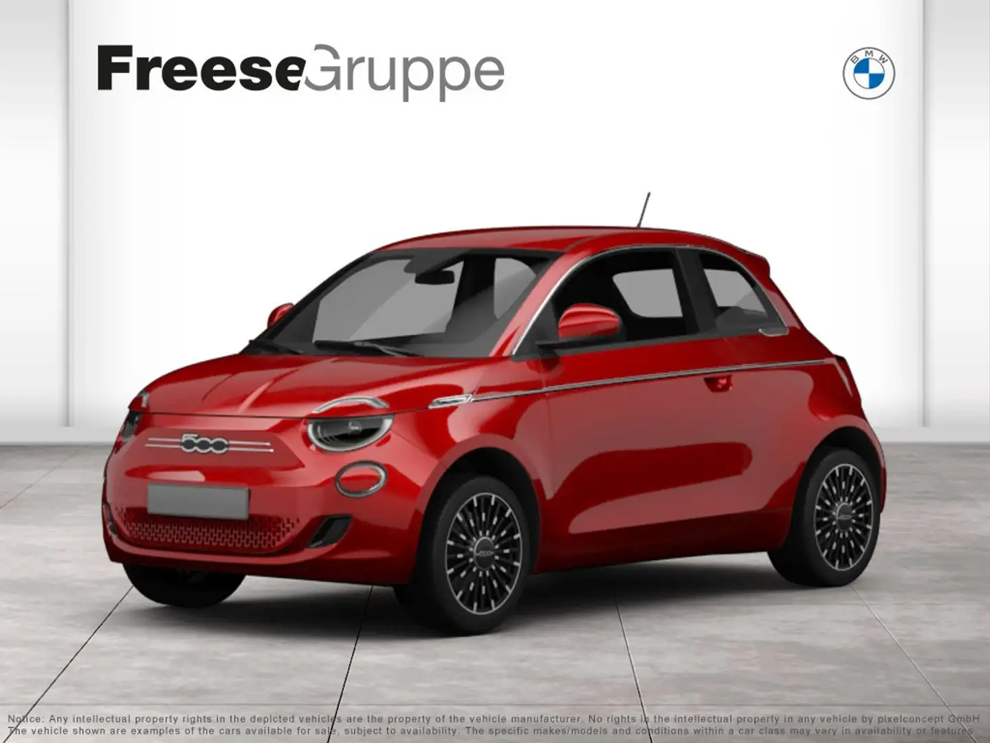 Fiat 500 C DolceVita DAB Klimaaut. PDC Red - 1
