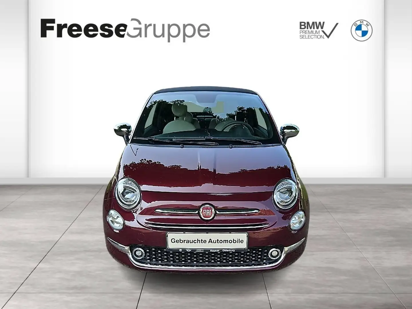 Fiat 500 C DolceVita DAB Klimaaut. PDC Rood - 2