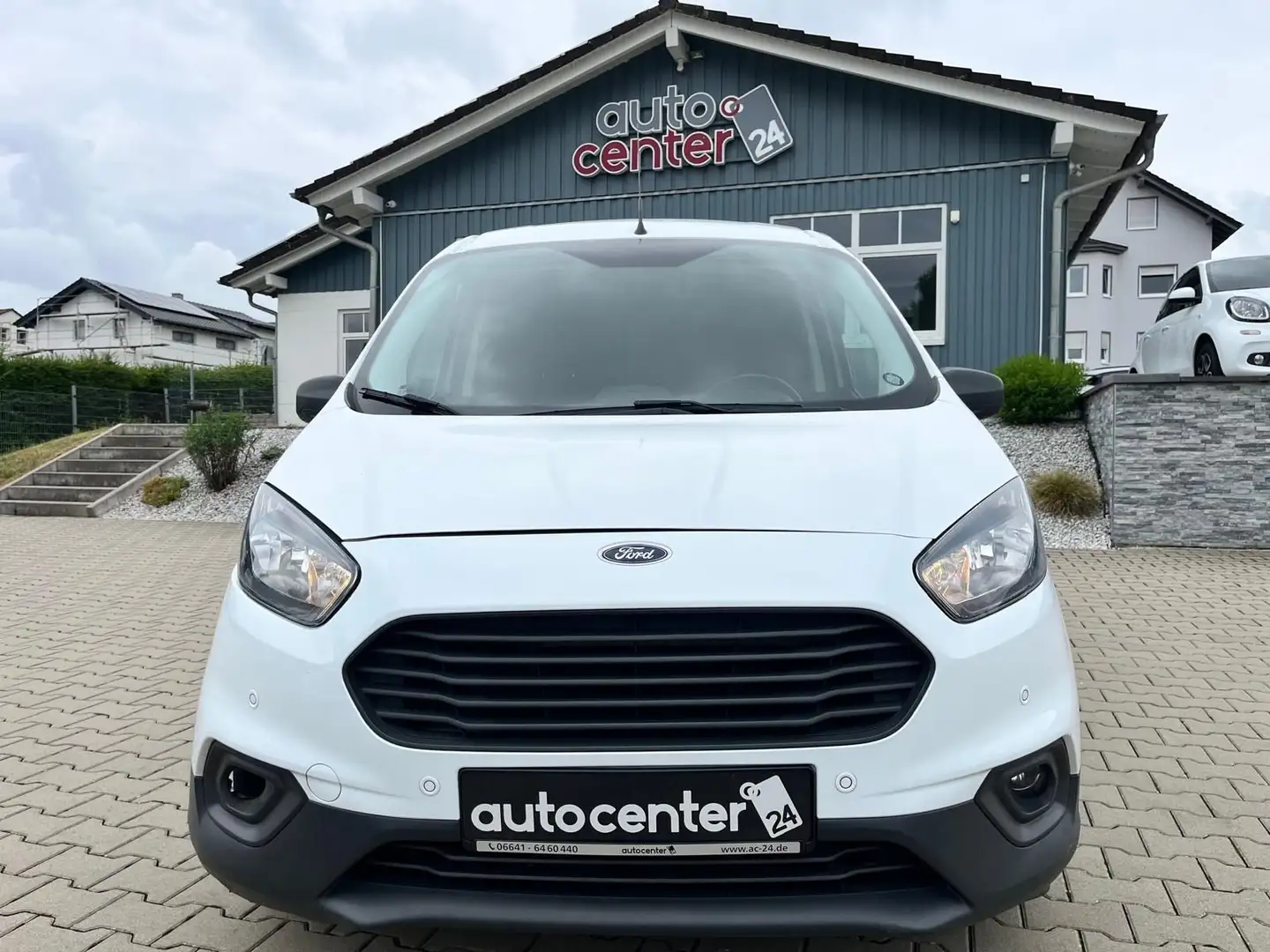 Ford Transit Courier°1.Hand°Klima°PDC°Euro 6° Blanco - 2
