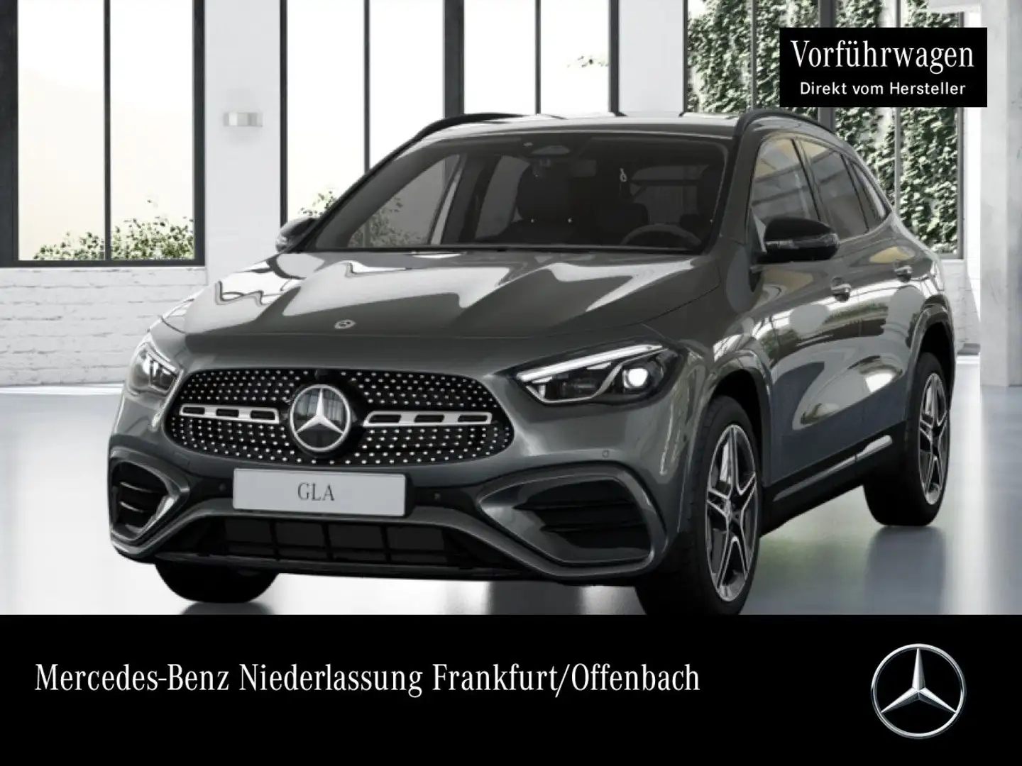 Mercedes-Benz GLA 200 AMG+NIGHT+360°+MULTIBEAM+19"+TOTW+KEYLESS Grijs - 1