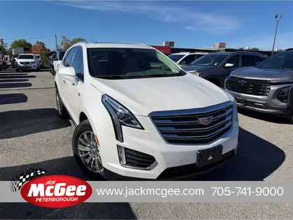White 2019 Cadillac XT5 SUV / Crossover Four-Wheel Drive 8-Speed Automatic