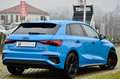 Audi A3 SPB 45 1.4 tfsi-e S line Black Pack 245cv s-tronic Bleu - thumbnail 6