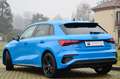 Audi A3 SPB 45 1.4 tfsi-e S line Black Pack 245cv s-tronic Bleu - thumbnail 4