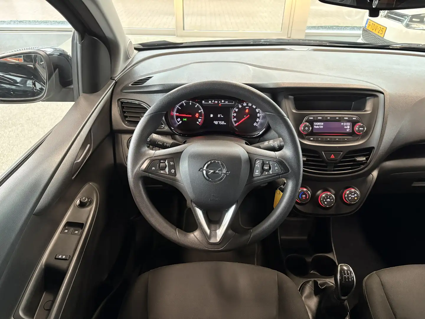 Opel Karl 1.0 ecoFLEX 75pk Black Edition CRUISE/MEDIA/AIRCO Noir - 2