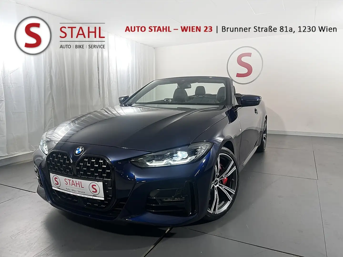 BMW Sonstige 4er-Reihe 4er- 420 i | Auto Stahl Wien 23 Blau - 1