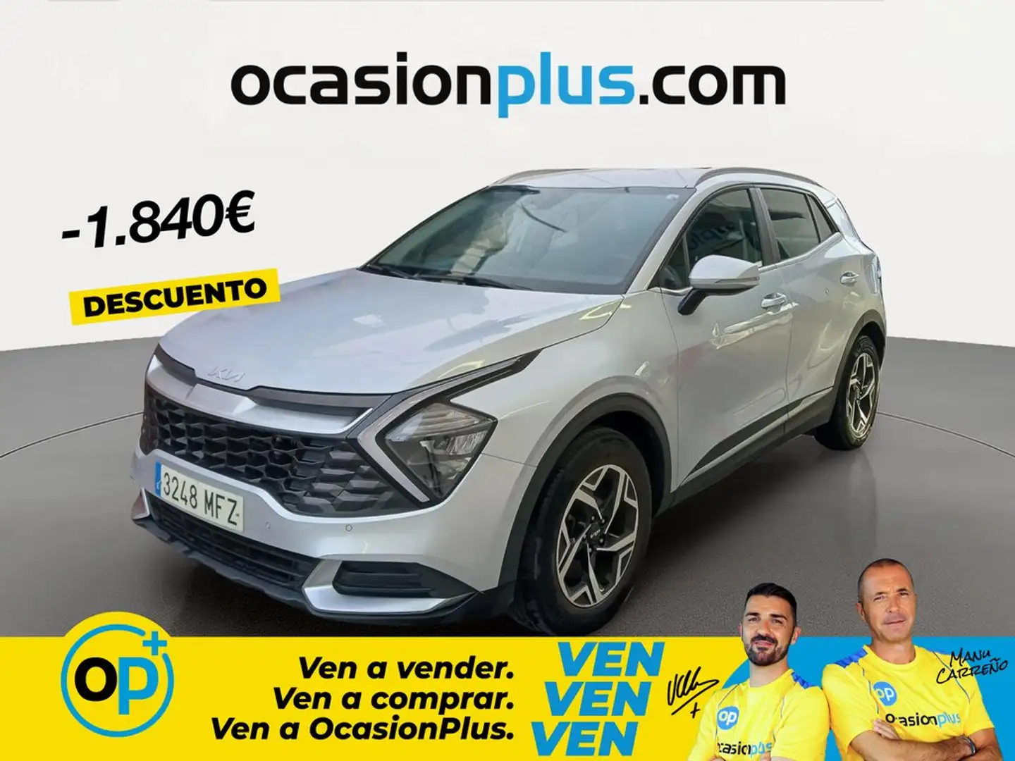 Kia Sportage 1.6 T-GDi Concept 150 Gris - 1