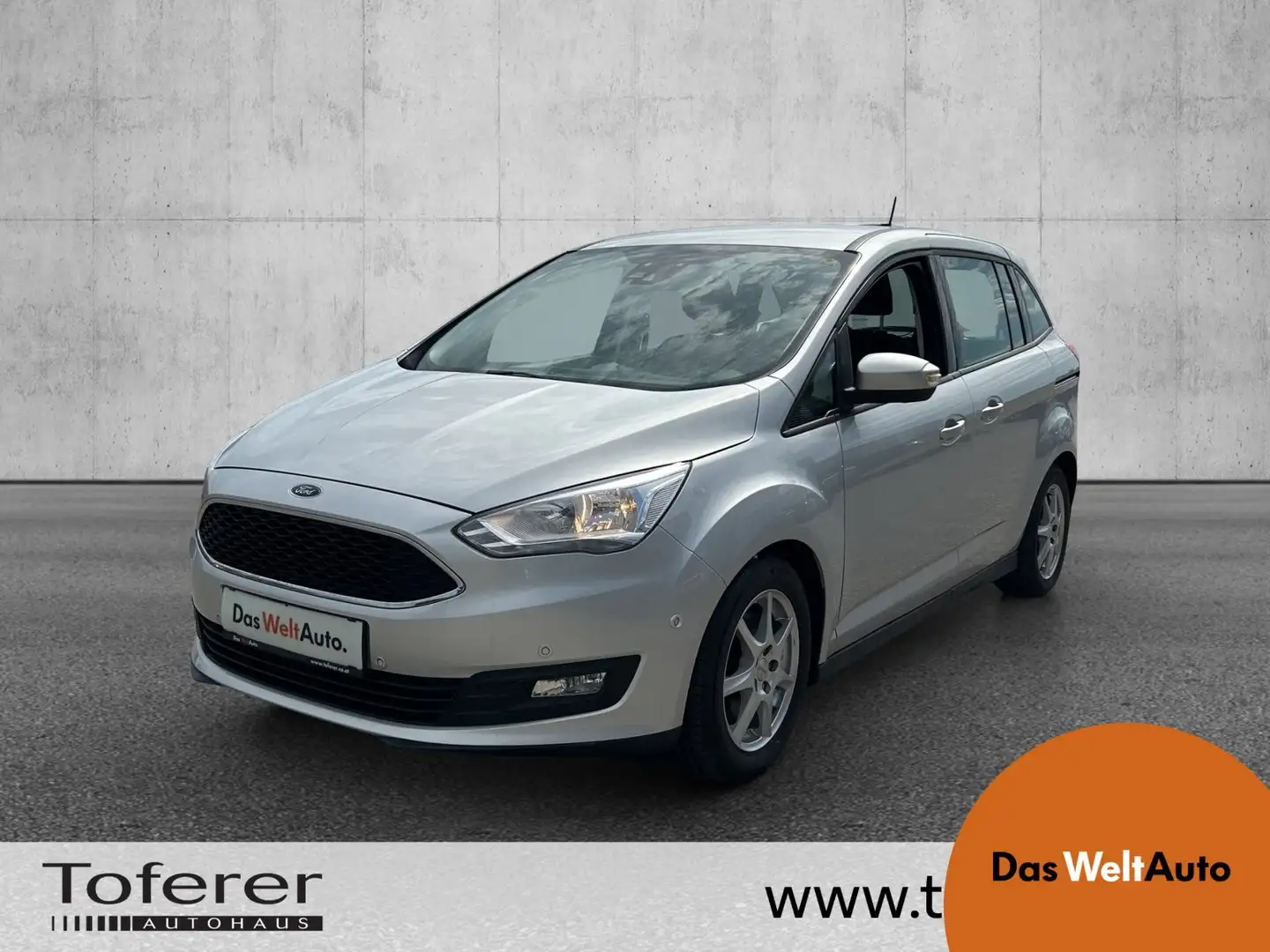 Ford C-Max Ford Grand C-MAX Trend 1,5 TDCi Grijs - 1