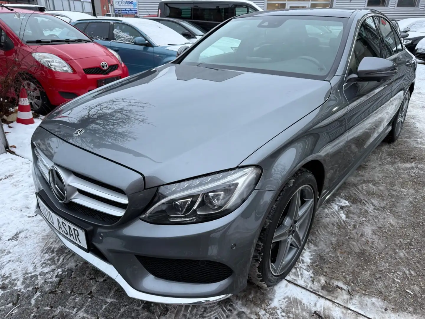 Mercedes-Benz C 250 Limousine AMG-Line/PANO/4Matic Gris - 1