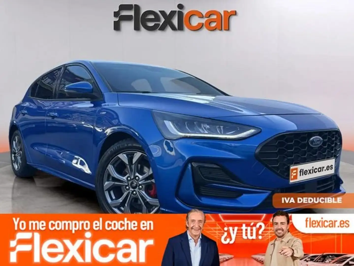 Ford Focus 1.0 Ecoboost MHEV 114kW ST-Line Azul - 1