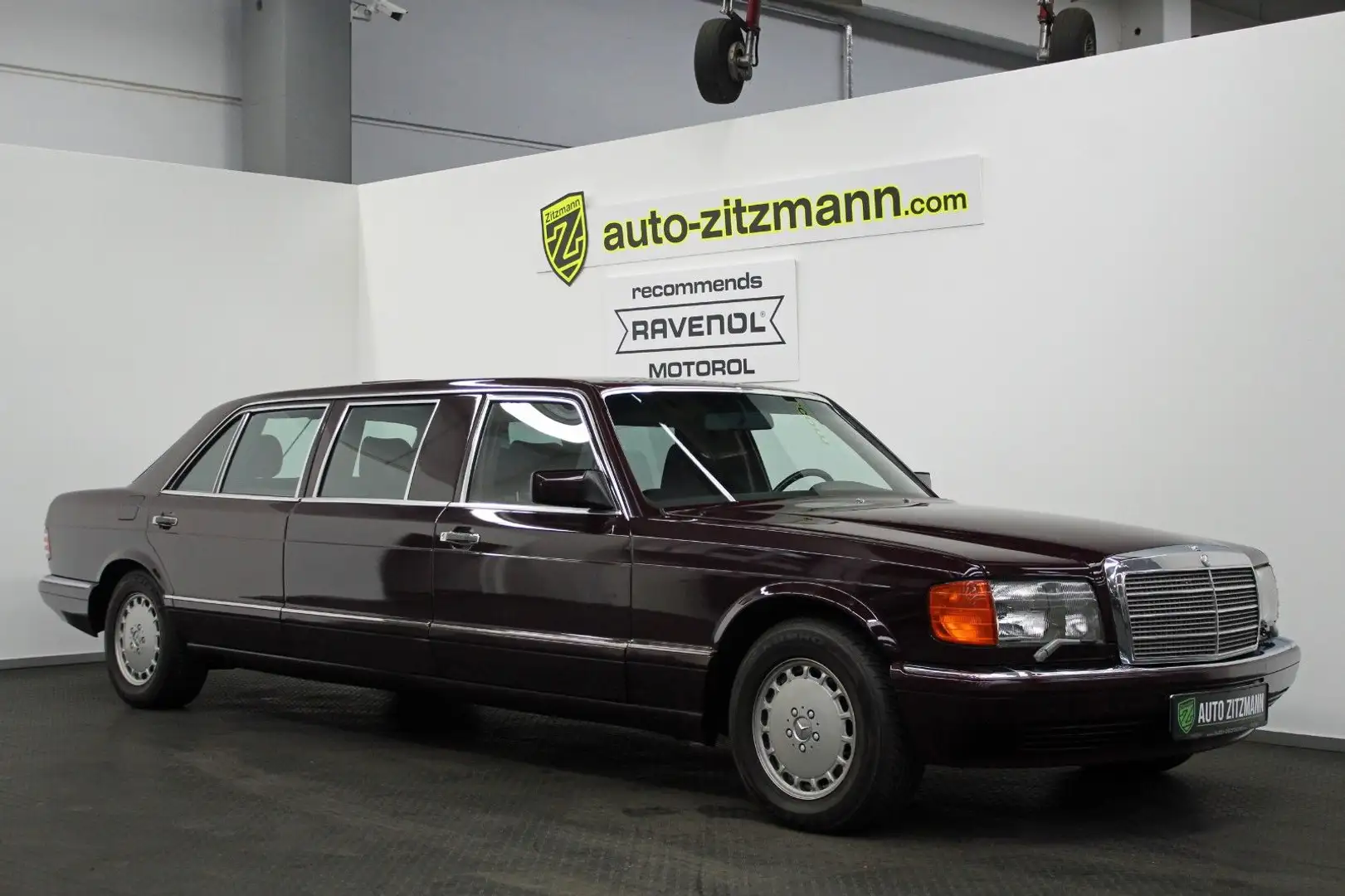 Mercedes-Benz S 560 SEL ++ Pullman Limousine++TV Red - 1