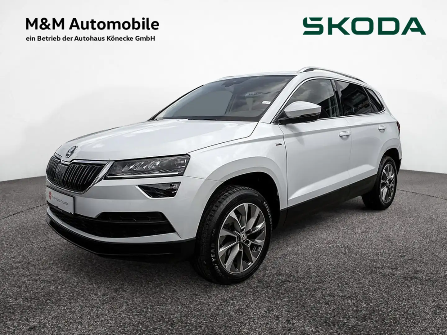 Skoda Karoq 1.5 TSI ACT Clever Kamera Klima Alu ACC Weiß - 1