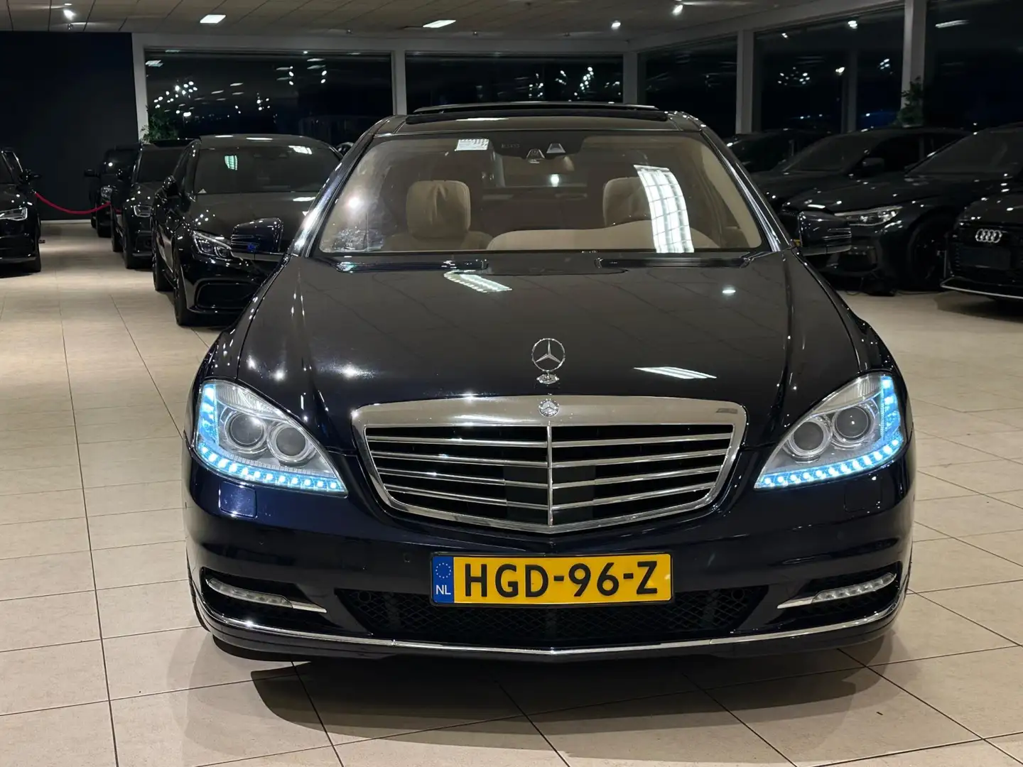 Mercedes-Benz S 350 S350 CDI 4-Matic Lang|3xTV|Pano|Massage|Voll Blauw - 2