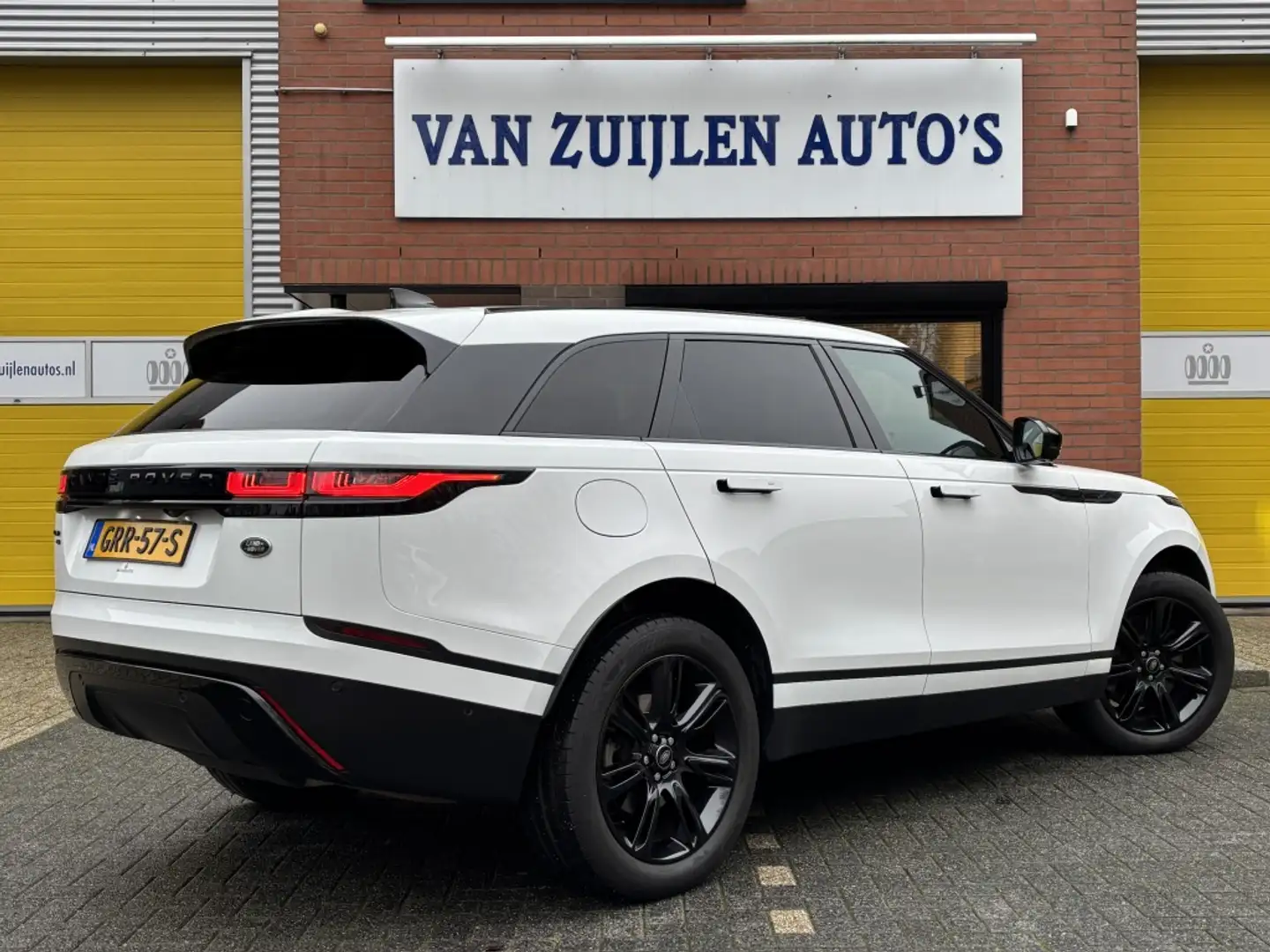 Land Rover Range Rover Velar 2.0 P400e Black Pack Panorama Meridian 360° 20'' Blanc - 2
