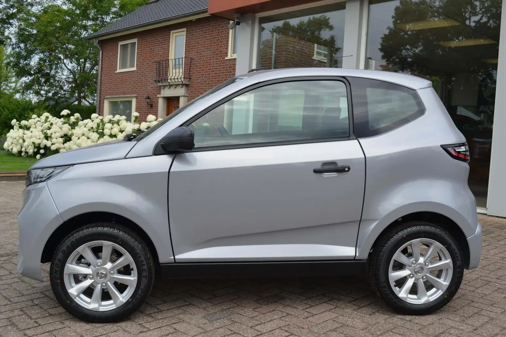 Aixam City S9 Pack 100% ELEKTRISCHE Brommobiel NIEUW Zilver - 2