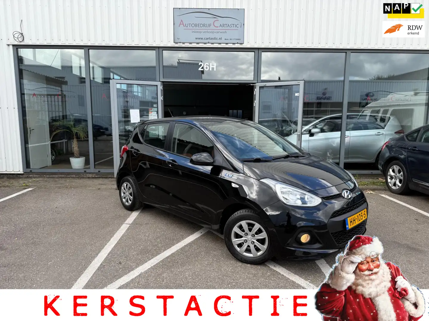 Hyundai i10 1.0i i-Motion Comfort CLIMA | 1e EIGENAAR | CRUISE Noir - 1