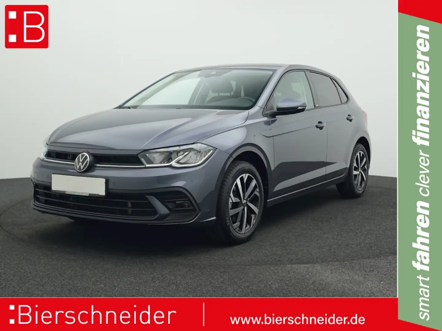 Volkswagen Polo 1.0 TSI DSG Move LED ACC PDC APP-CONNECT ALU 16 Grau - 1