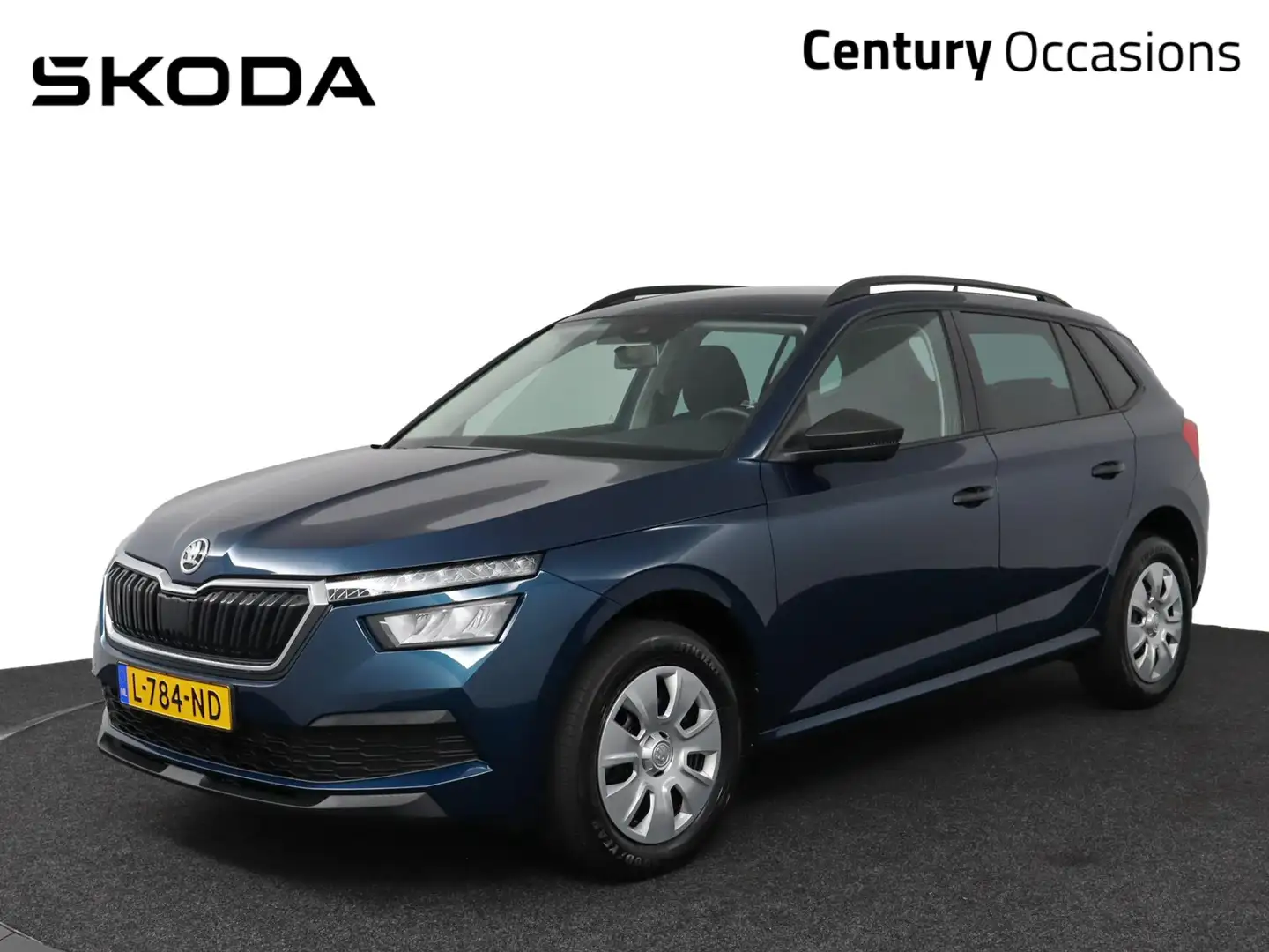 Skoda Kamiq 1.0 TSI 95Pk Active Airco / Metallic / Electr rame Bleu - 1