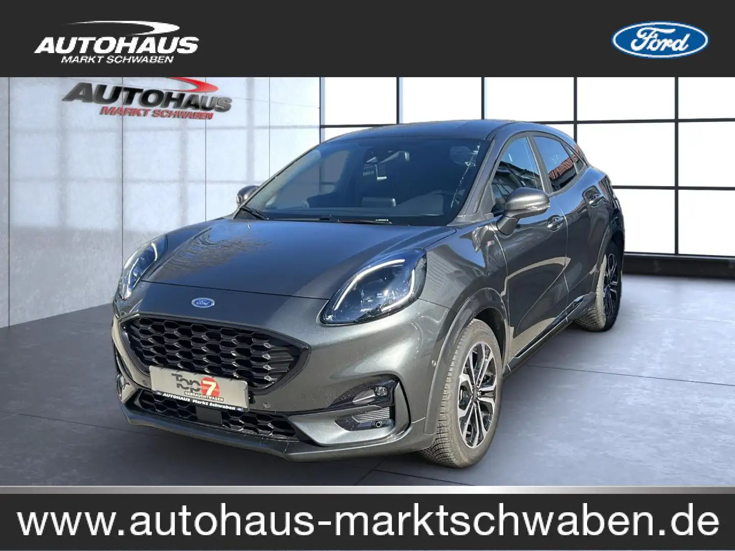 Ford Puma ST-Line Bluetooth Navi LED Klima Einparkhilfe Grau - 1