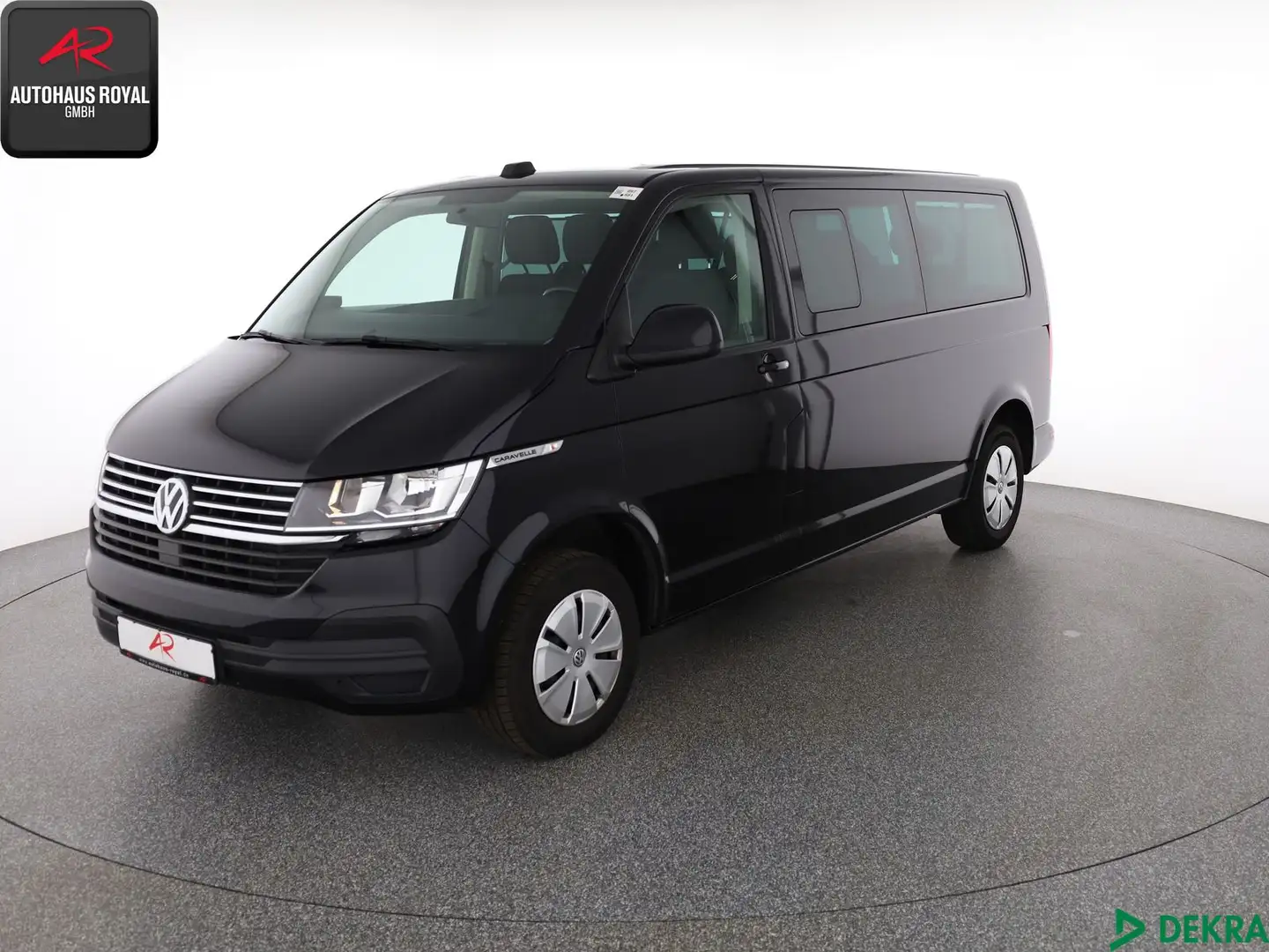 Volkswagen T6 Caravelle T6 Caravelle T6.1 2.0 TDI LANG 9 SITZE NAVI,ACC Schwarz - 1