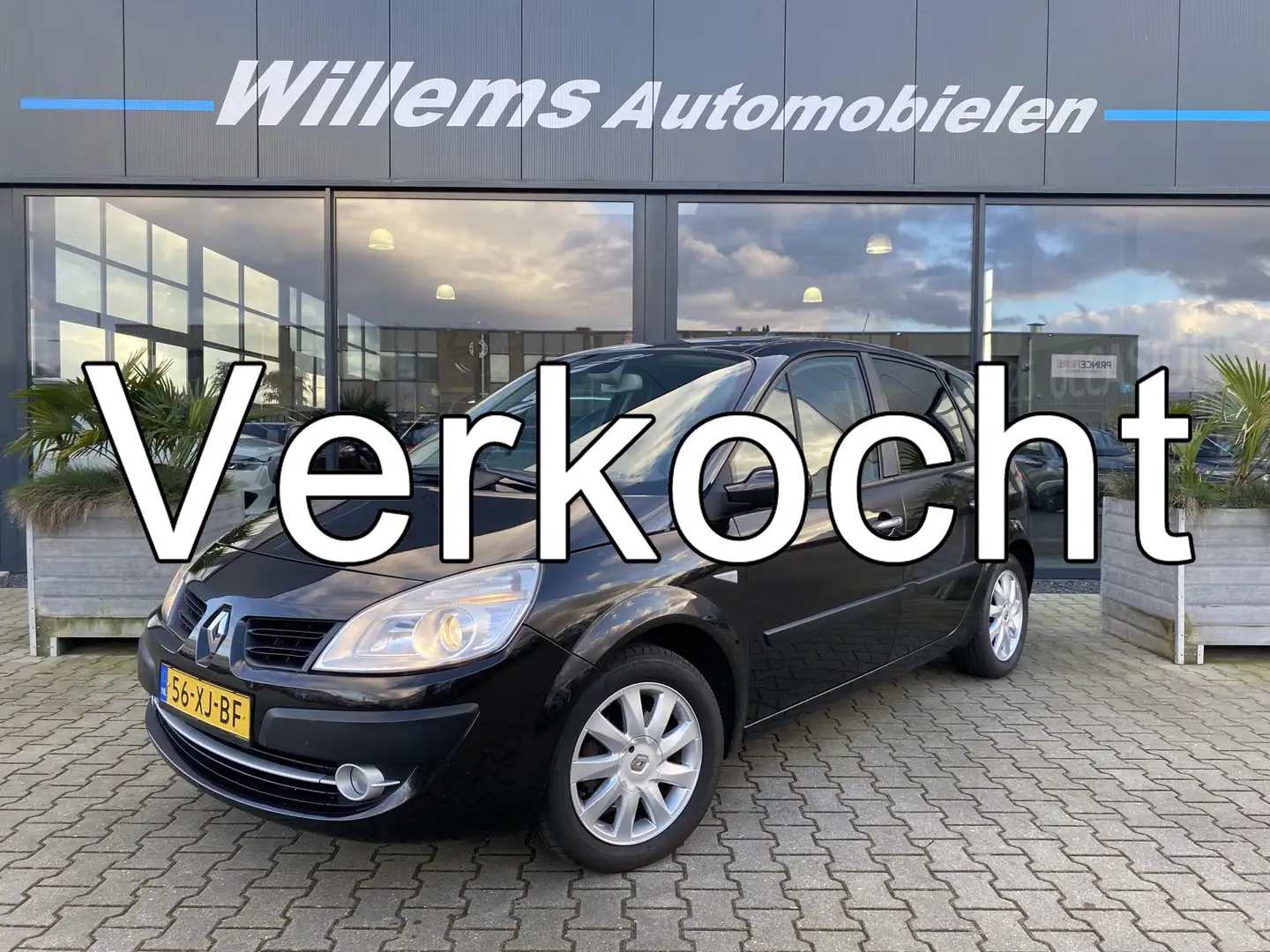 Renault Scenic 1.6-16V Tech Line Trekhaak , Leer. Zwart - 1