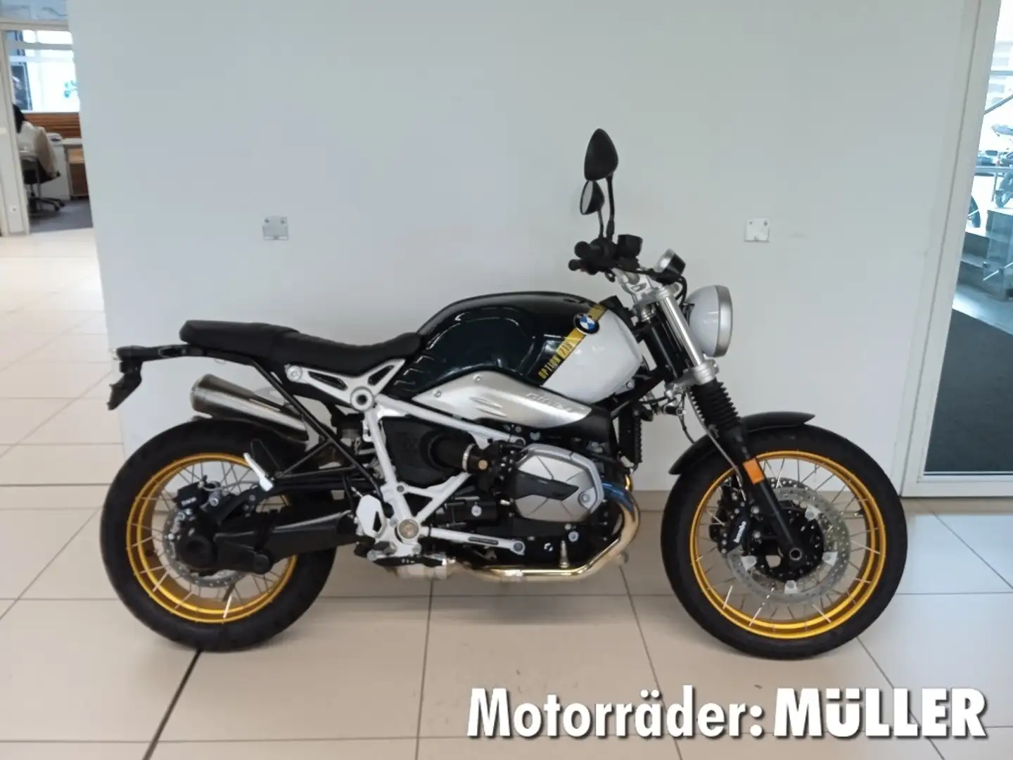 BMW R nineT Scrambler Option 719 Pollux, Komfort-Paket Blanc - 1
