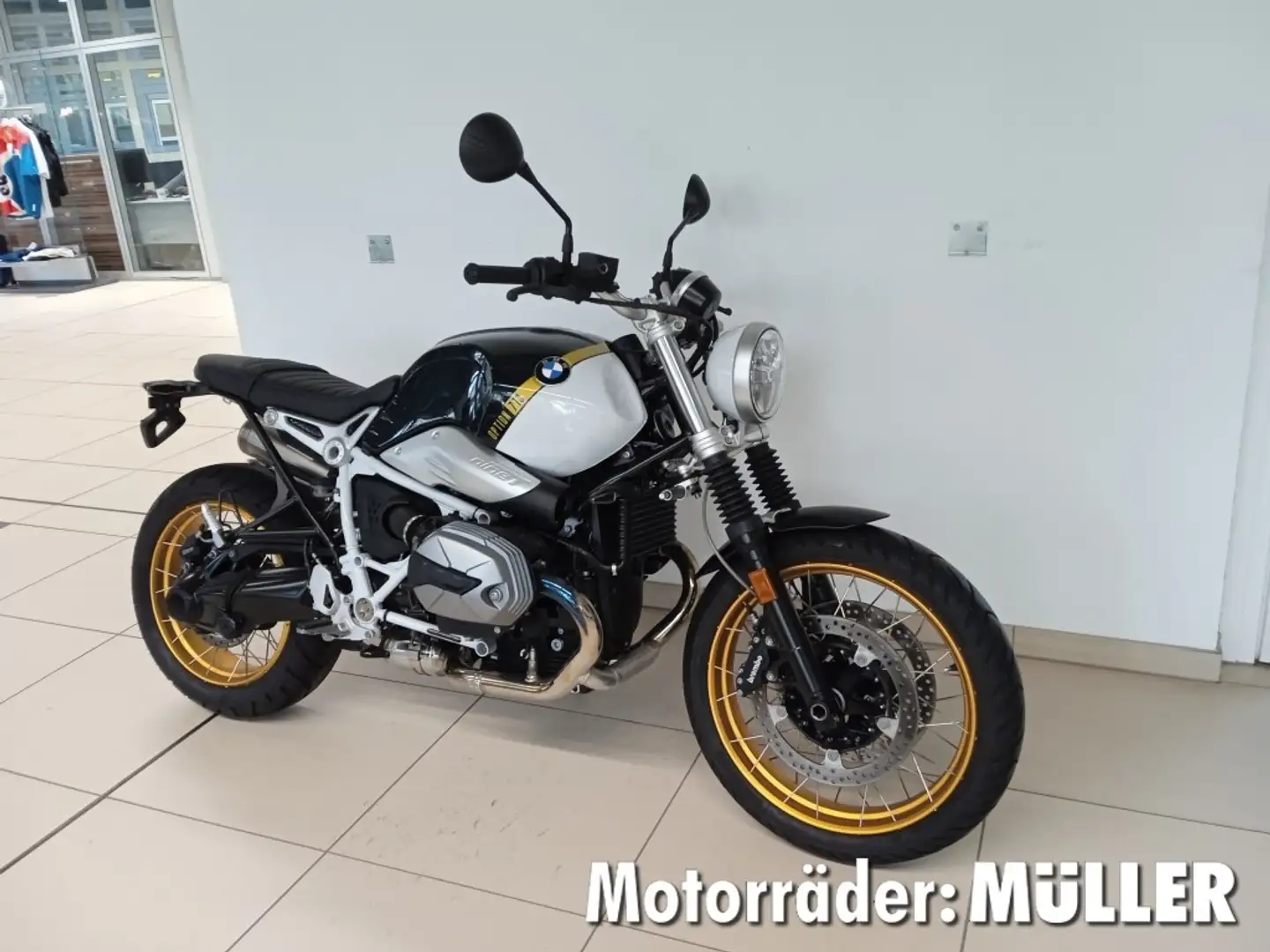 BMW R nineT Scrambler Option 719 Pollux, Komfort-Paket Blanc - 2