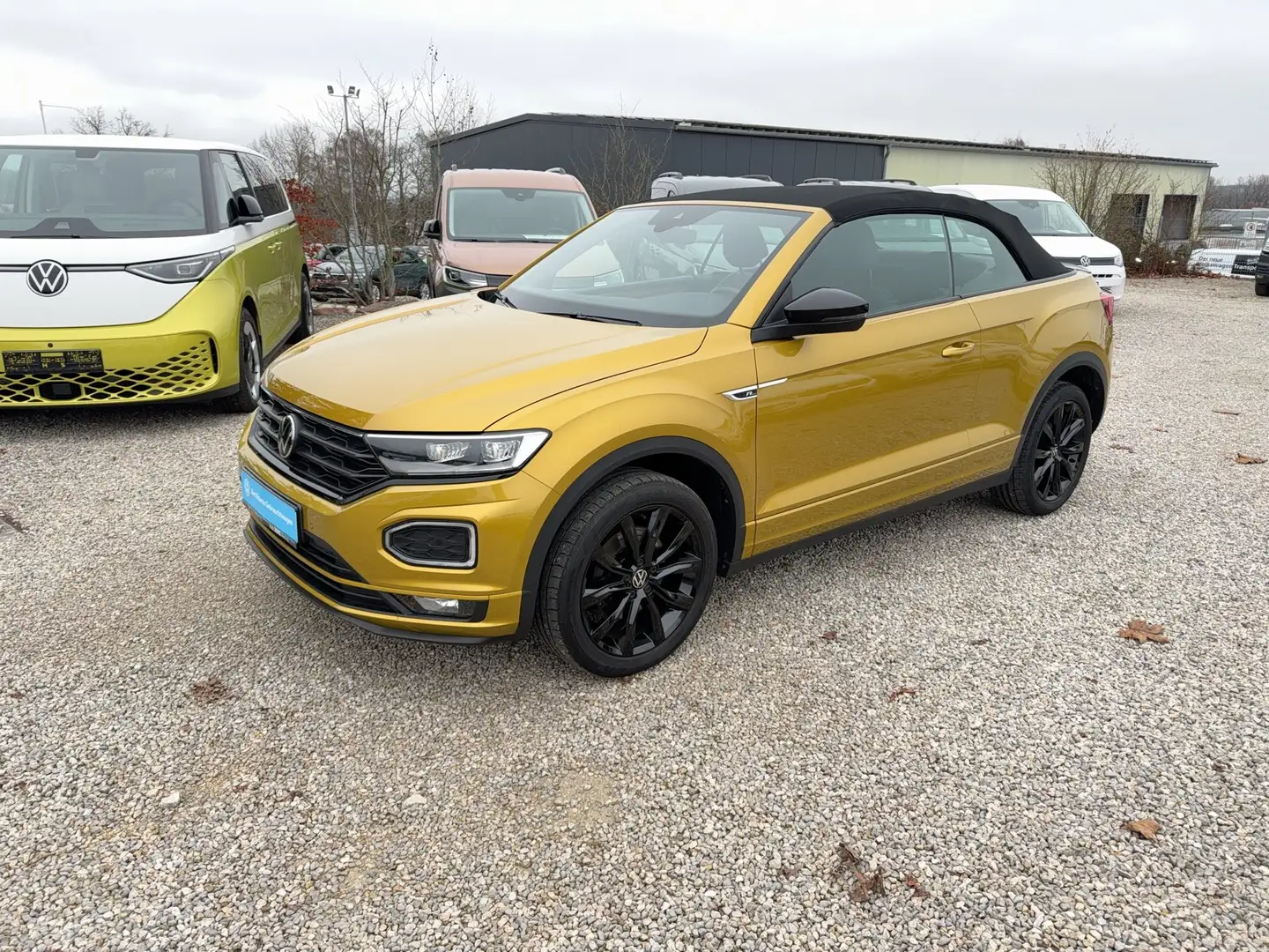 Volkswagen T-Roc Cabrio TSI R-Line AHK/ beatsAudio /DCC-Fahr Gelb - 2