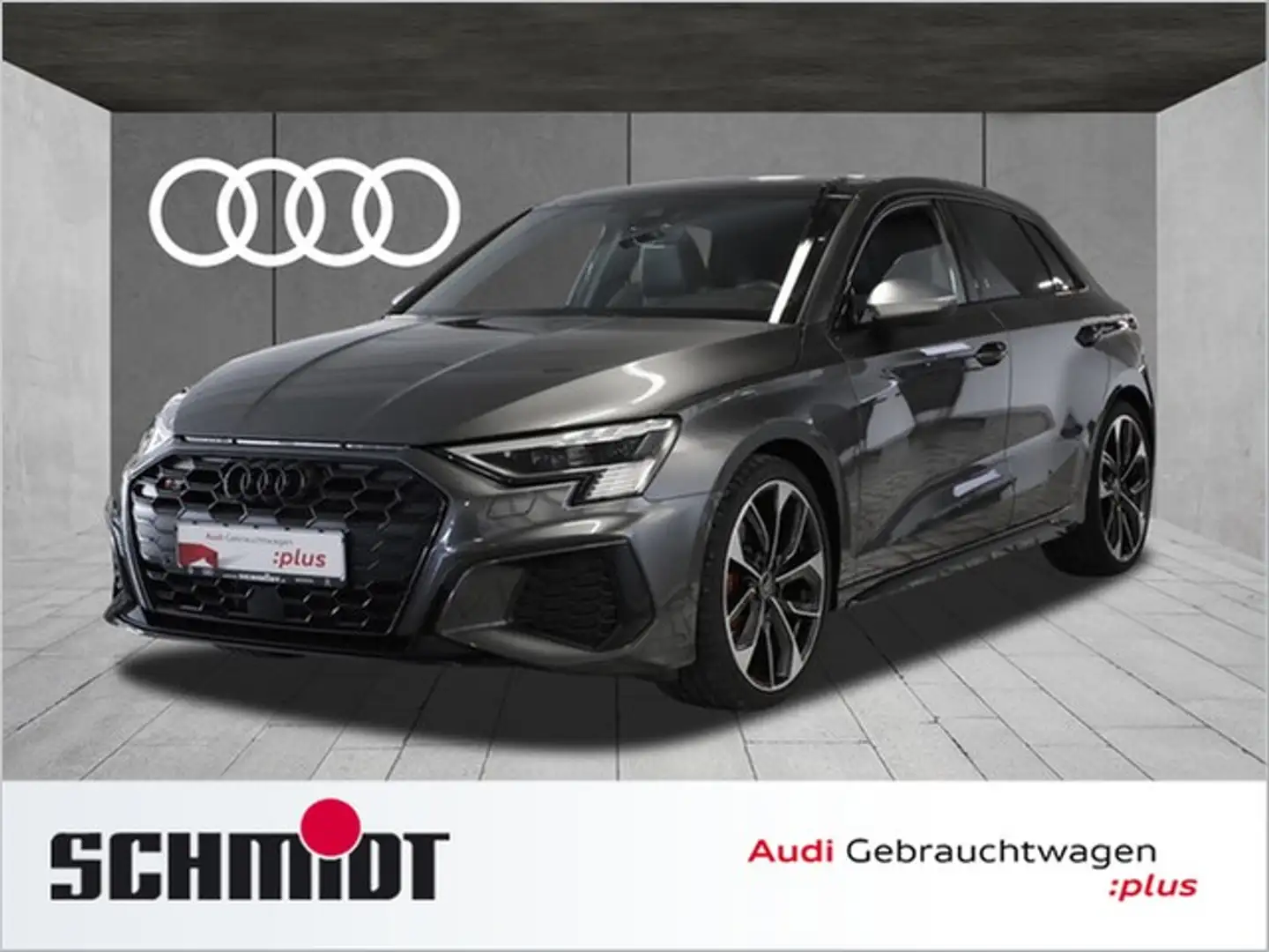 Audi S3 Sportback Pano HuD B&O Matrix LED Navi+ Kamera Grau - 1