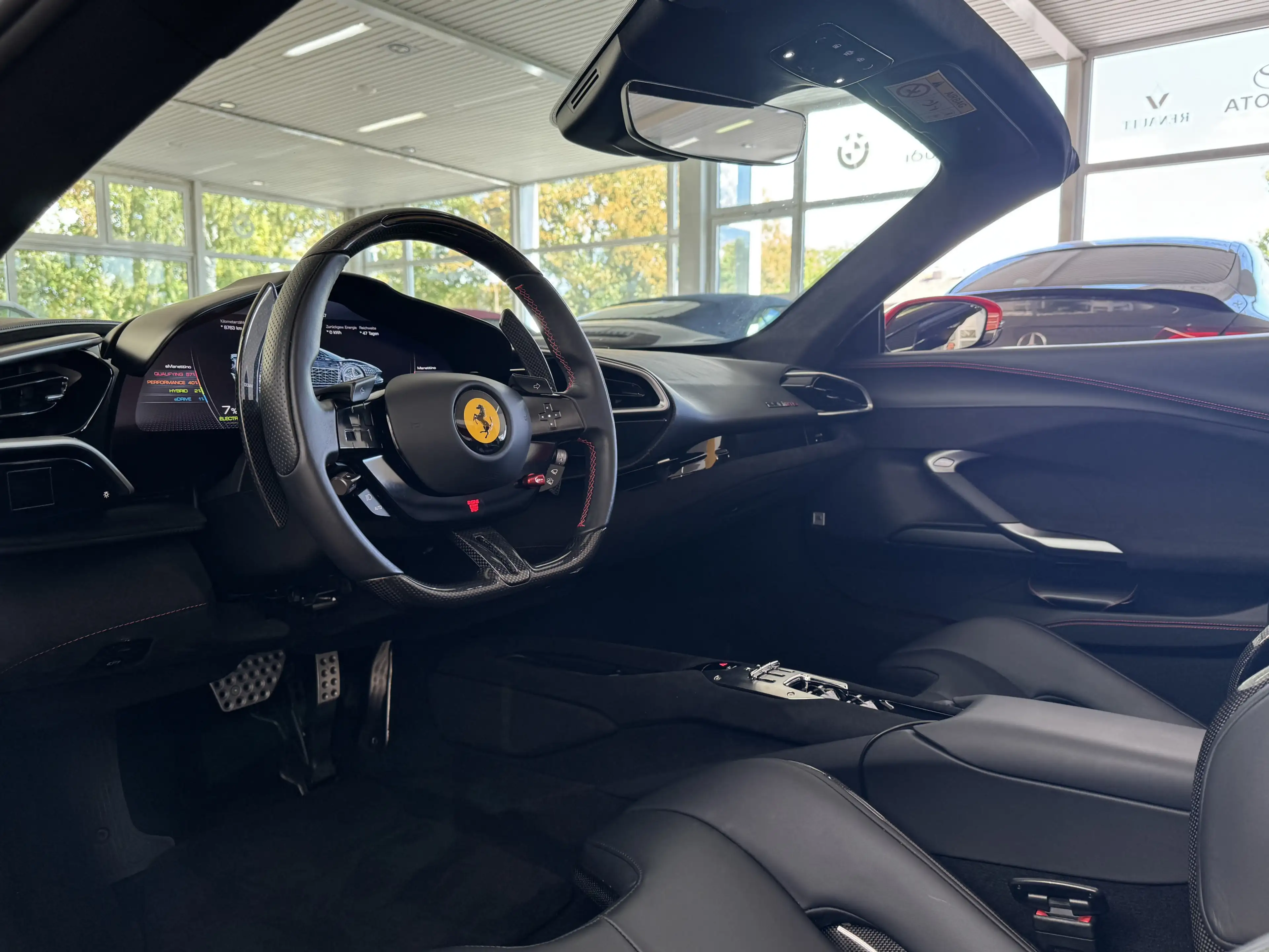 Ferrari 296 Matrix*Lift*JBL*Carbon Racing Seats* — photo 13