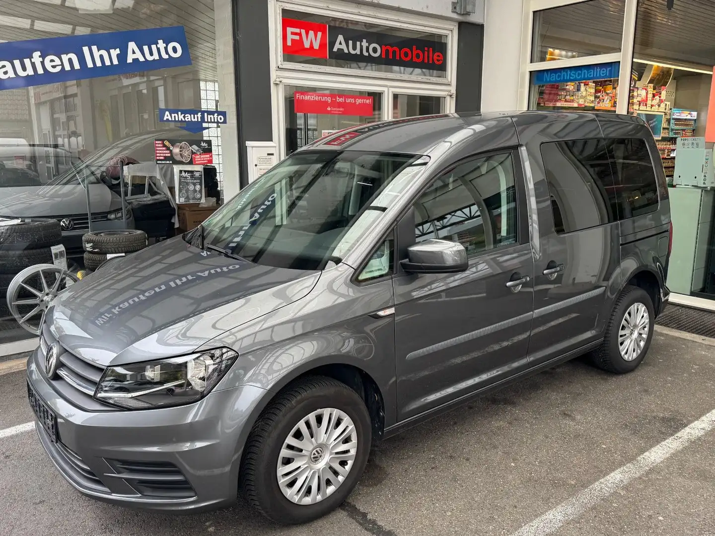 Volkswagen Caddy 1,0 TSI BMT Trendline AHK Klima .... Gris - 1