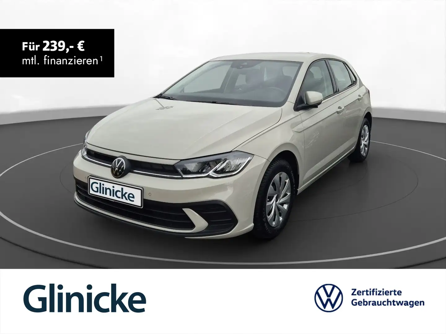 Volkswagen Polo 1.0 TSI Life Klima Navi LED PDC Sitzheizung Grau - 1
