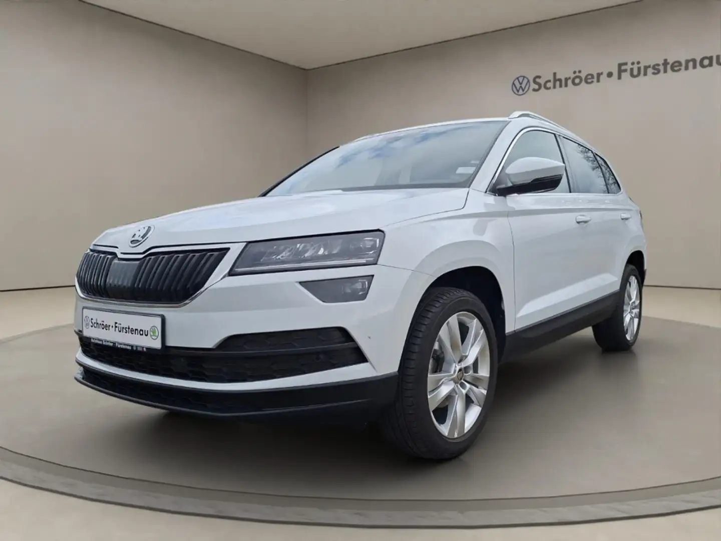 Skoda Karoq Style 1.5 TSI DSG (AHK/Standheizg.)Schiebd. Weiß - 1