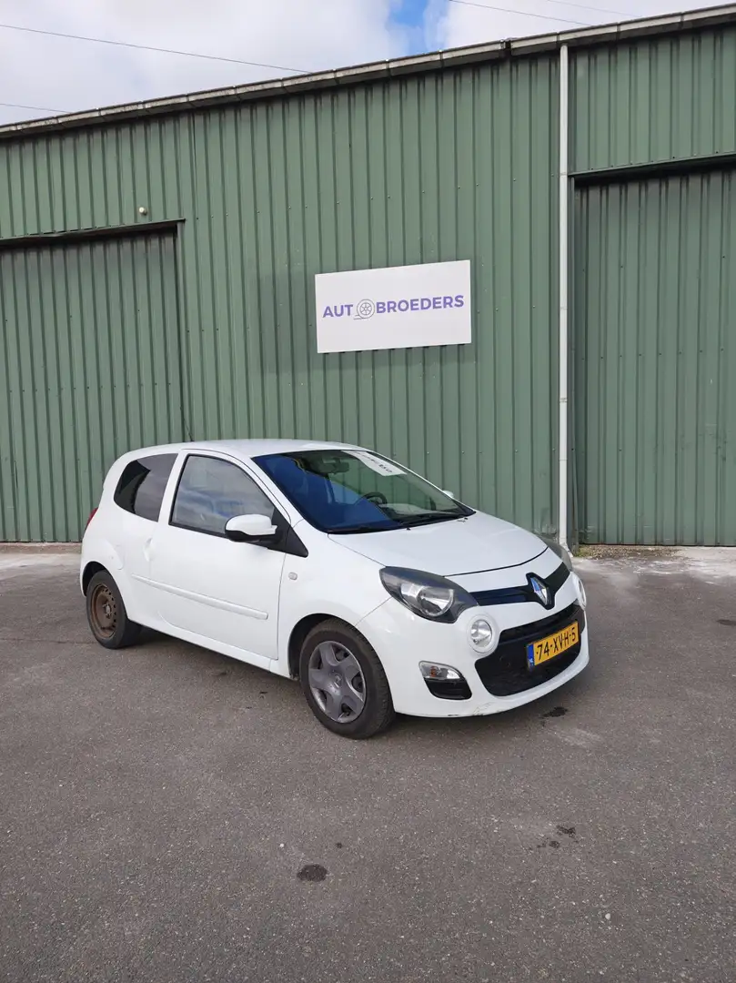 Renault Twingo 1.2 16V Collection LAGE KILOMETERS - CRUISE CONTRO Weiß - 1