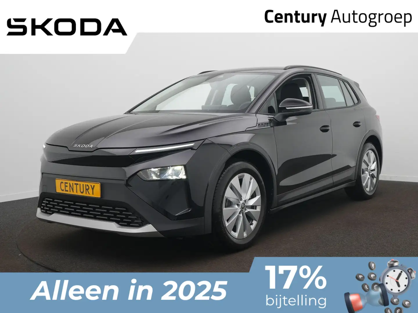 Skoda Elroq Selection Elektromotor 125 kW / 170 PK SUV Elektri Noir - 1