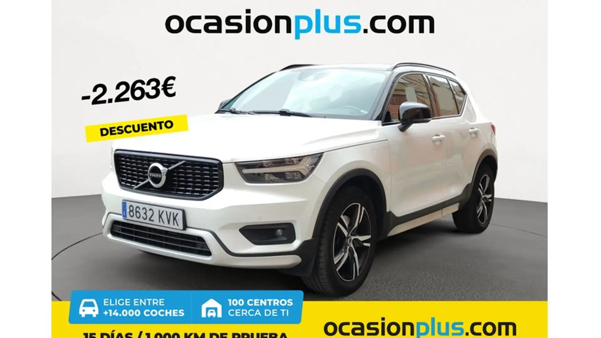 Volvo XC40 T4 R-Design AWD Aut. Blanco - 1