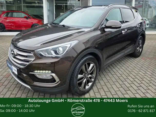 Hyundai SANTA FE blue Premium 4WD*Navi*Pano*KamAround Vi
