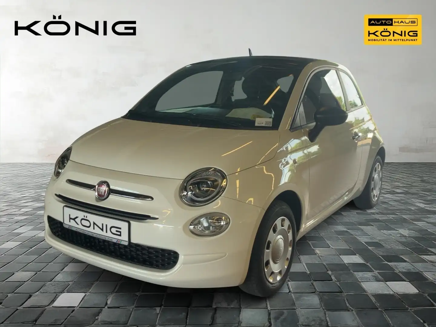 Fiat 500C Hatchback 1.0 Allwetterreifen Weiß - 1