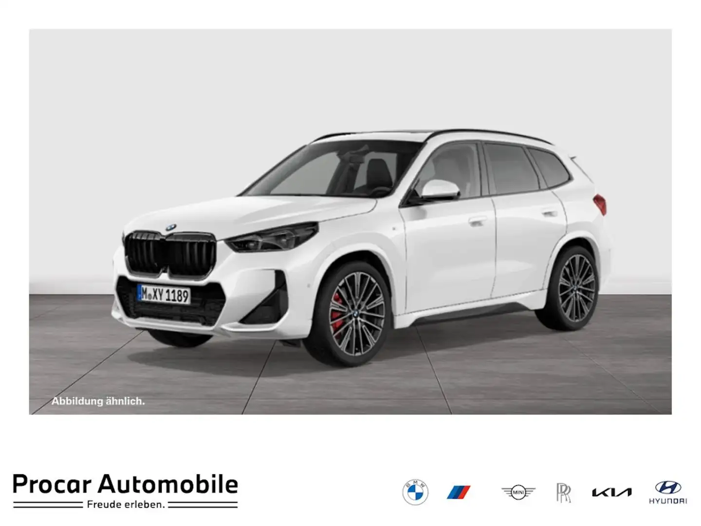 BMW X1 sDrive20i M Sport HUD PANO ACC RFK NAVI LED Weiß - 1