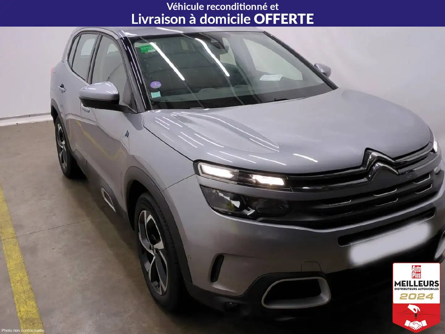 Citroen C5 Aircross Hybride Rechargeable 225 S\u0026S e-EAT8 Feel Gris - 2