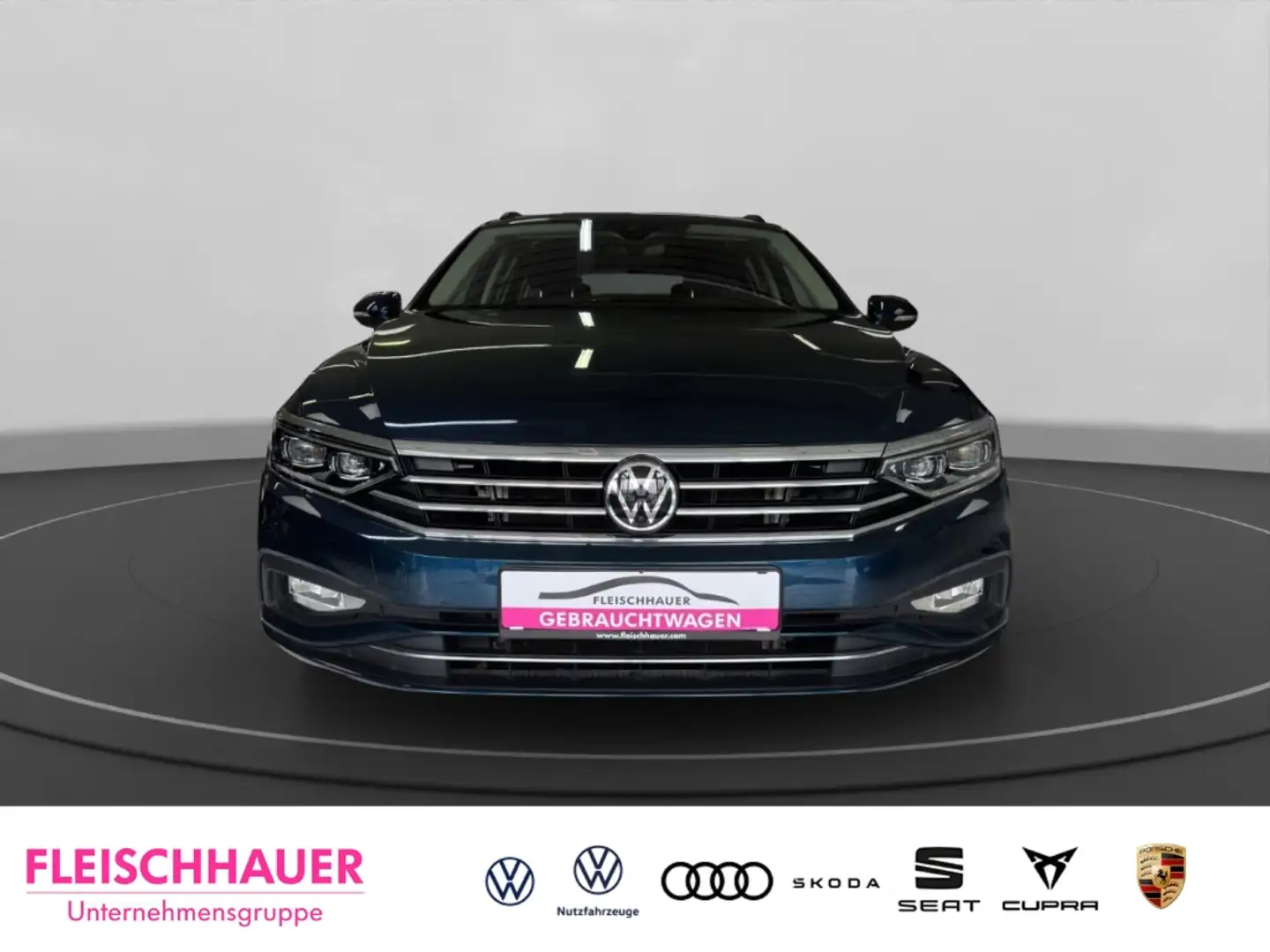 Volkswagen Passat Variant Business 1.5 TSI LED+PANO+AHK+ACC+NAVI+HUD+360°RFK Blau - 2