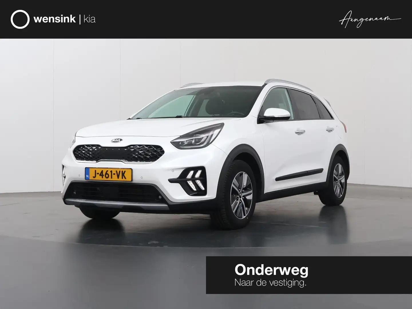 Kia Niro 1.6 GDi Hybrid DynamicPlusLine | Trekhaak | Ledere Blanco - 1