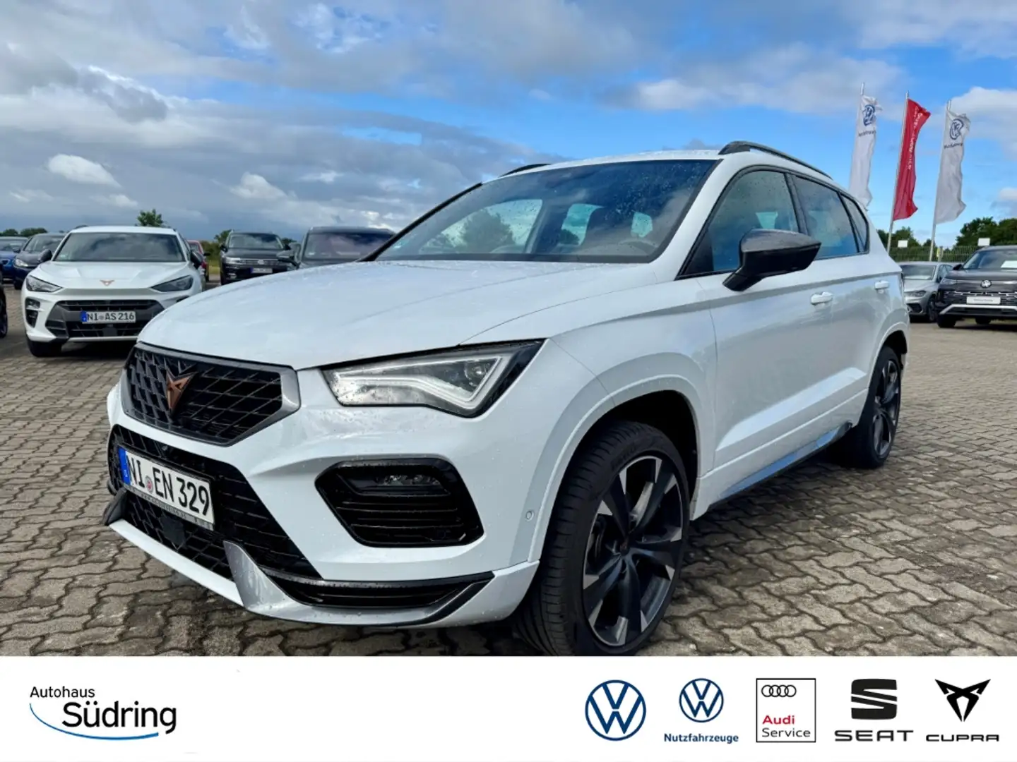 CUPRA Ateca 2,0 TSI DSG 4Drive AHK Navi Rückfahrk. Weiß - 1