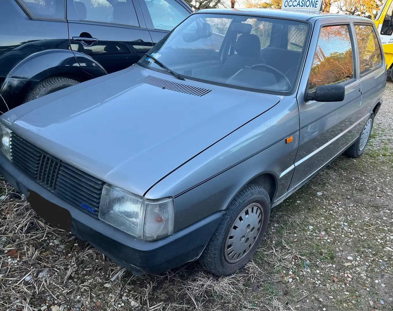 Fiat Uno Uno 3p 0.9 Sting 45cv Plateado - 1